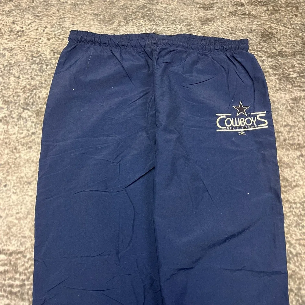 Vintage Dallas Cowboys Windbreaker Track Pants Mens 34